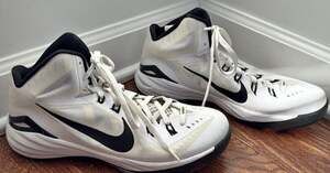 Nike Hyperdunk 2014 TB White Black Basketball Shoes 653483-100